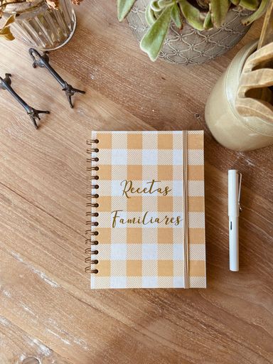 Cuaderno recetas familiares
