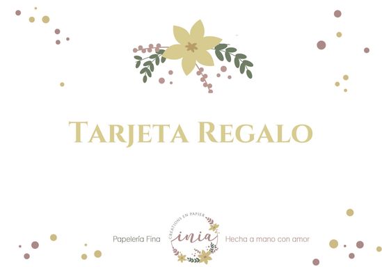 Tarjeta regalo